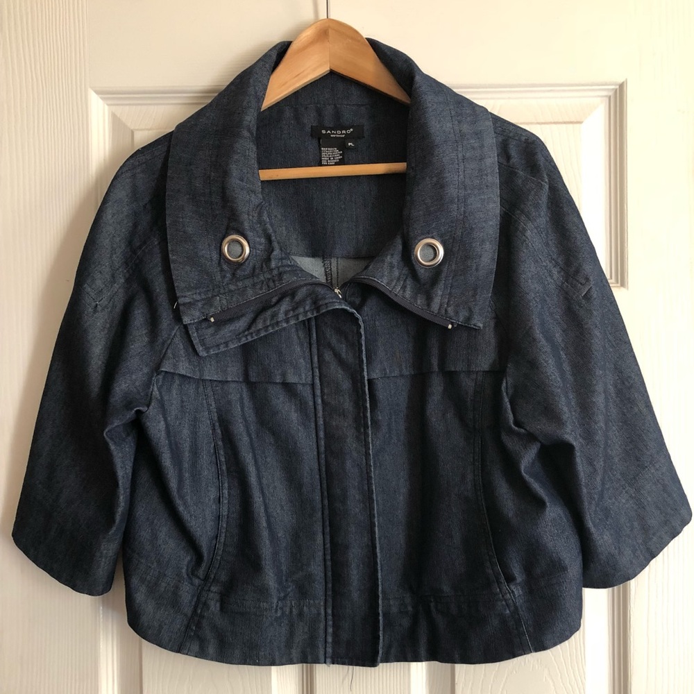 Women’s Cropped Jean Jacket